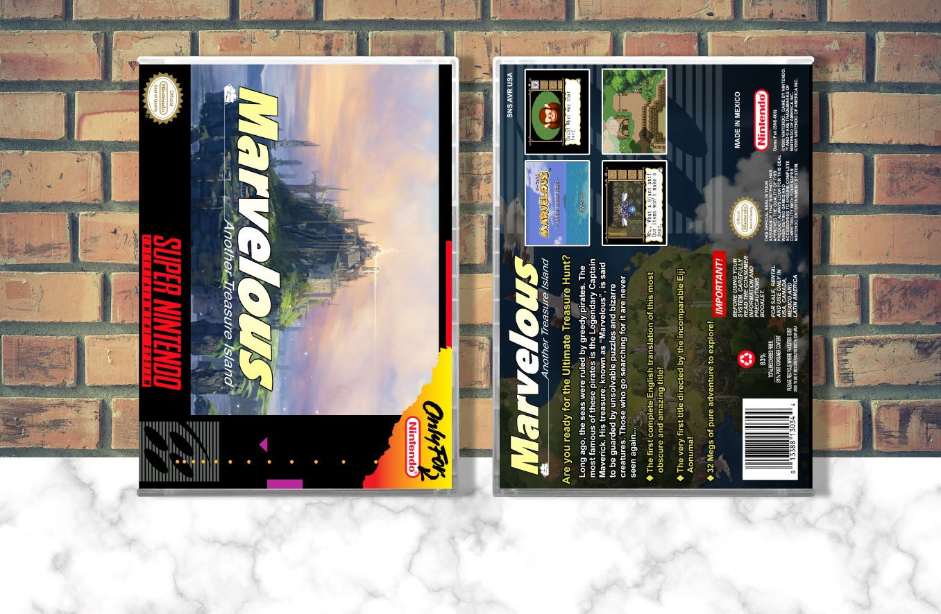 Marvelous Another Treasure Island, Case Color: CLEAR (Transparent)