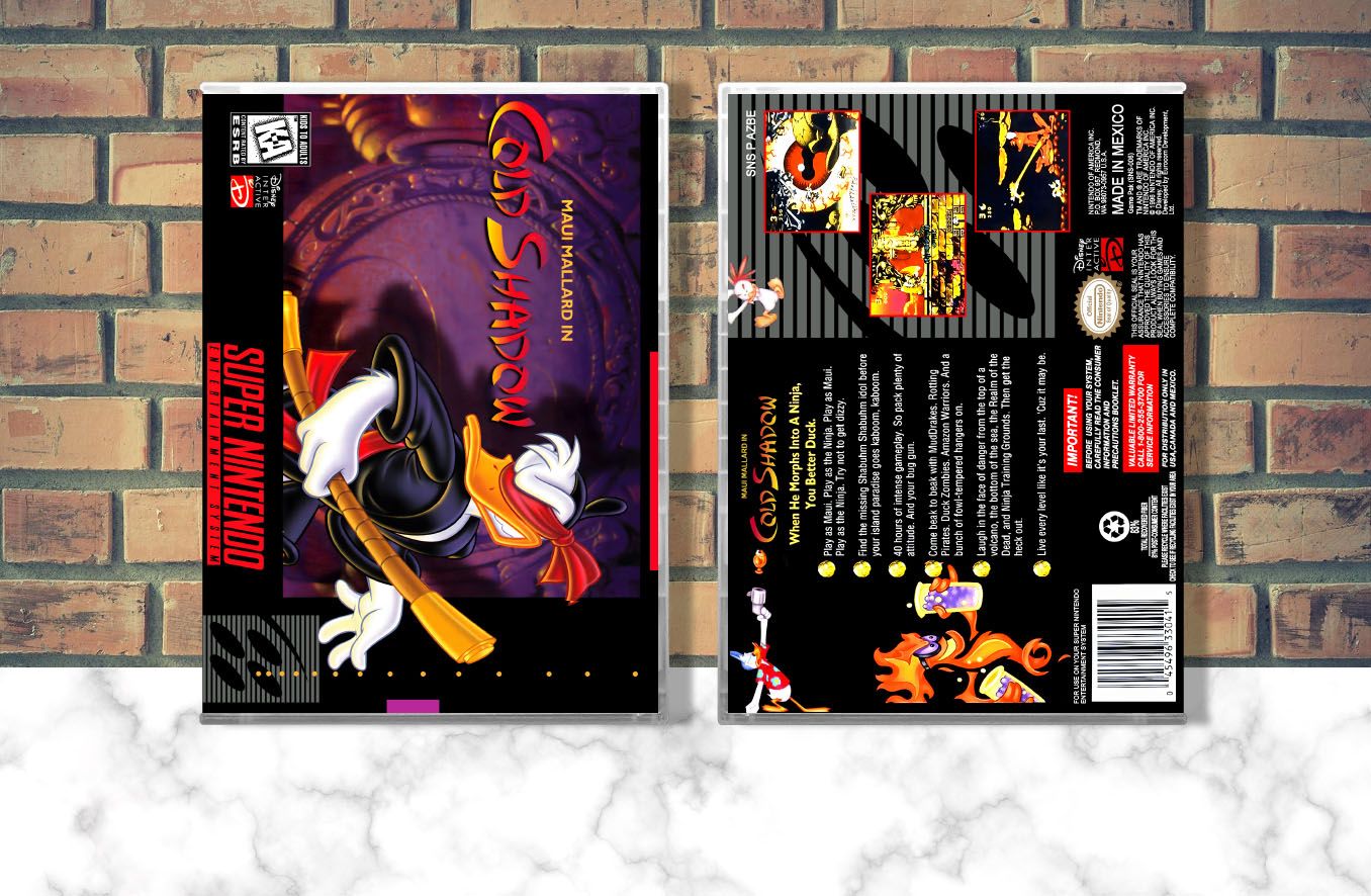 Maui Mallard in Cold Shadow, Case Color: CLEAR (Transparent)