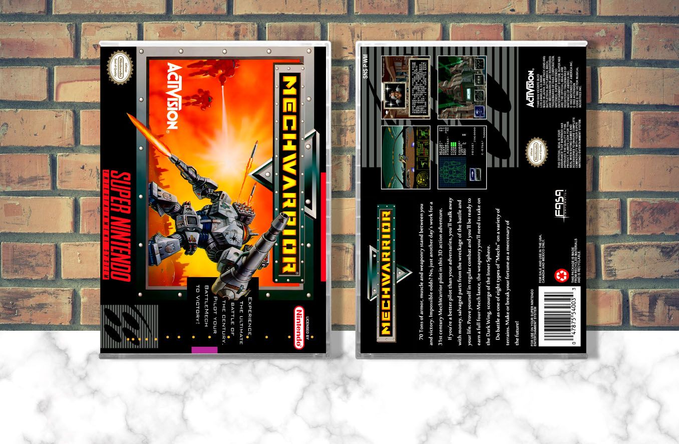 MechWarrior, Case Color: CLEAR (Transparent)