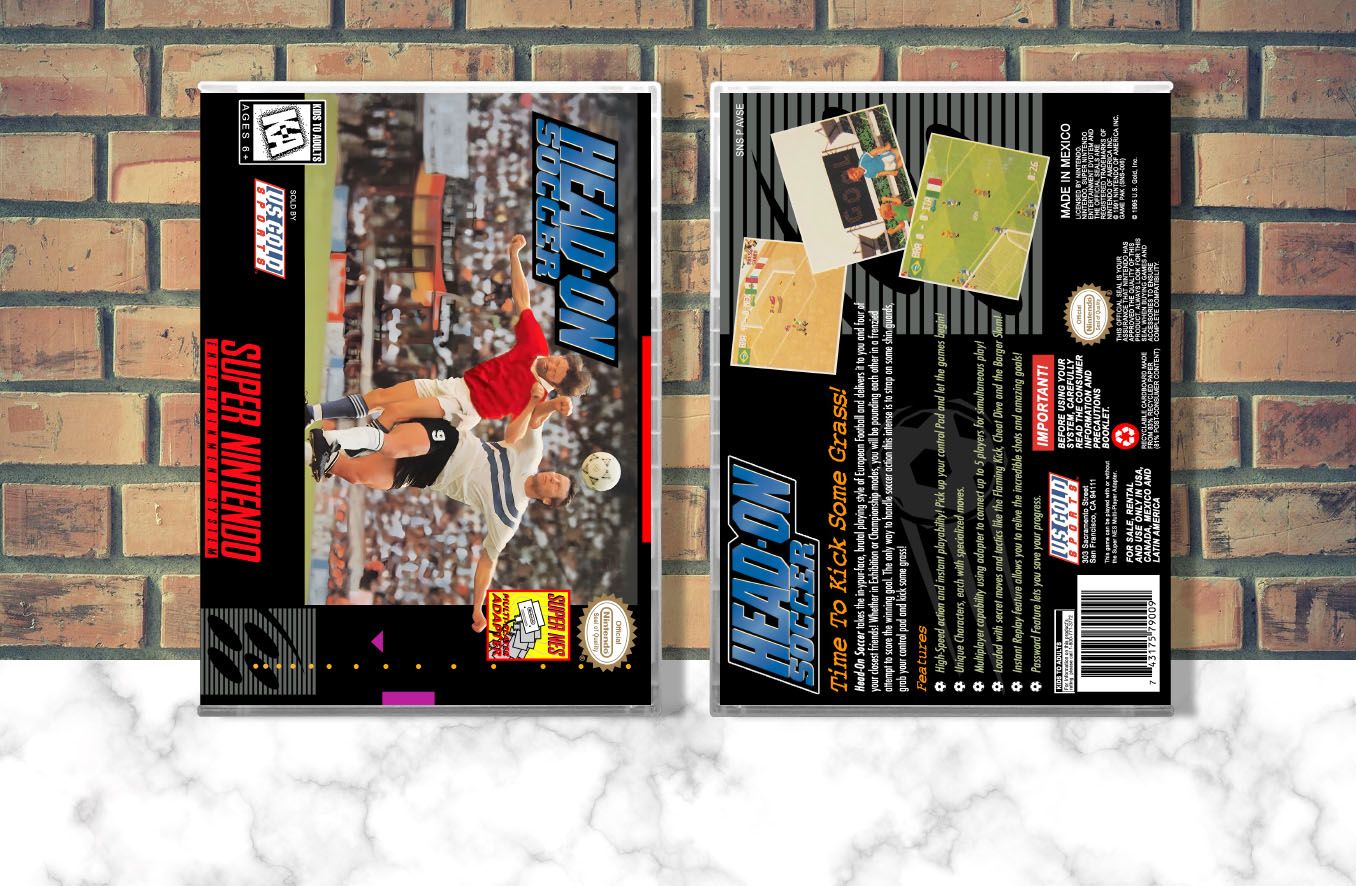 Head-On Soccer, Case Color: CLEAR (Transparent)