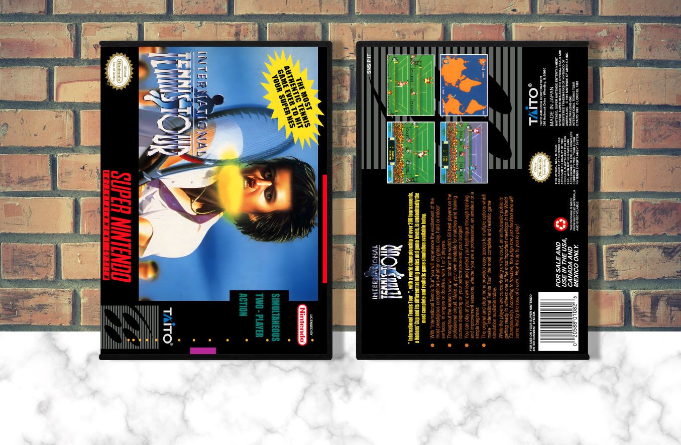 International Tennis Tour, Case Color: DARK GREY (OEM DS CASE COLOR)