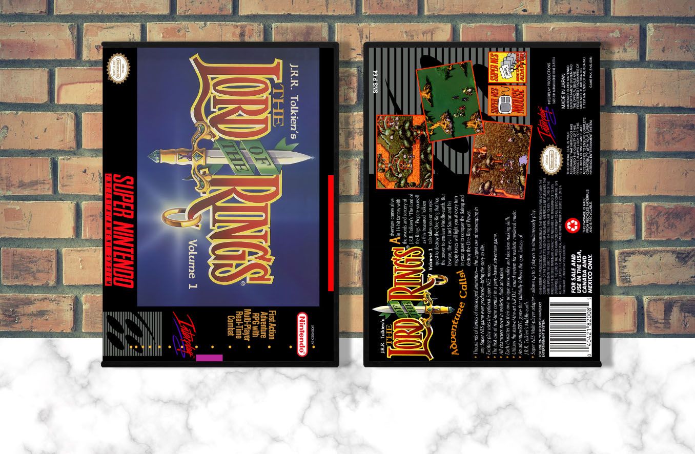 J.R.R Tolkien&#39;s The Lord of the Rings, Case Color: DARK GREY (OEM DS CASE COLOR)