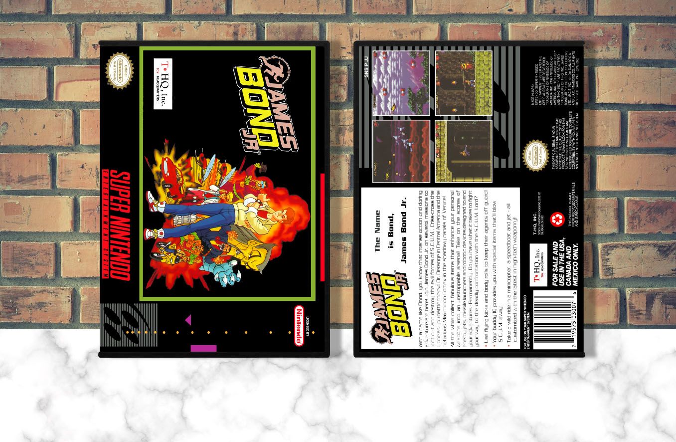 James Bond Jr., Case Color: DARK GREY (OEM DS CASE COLOR)