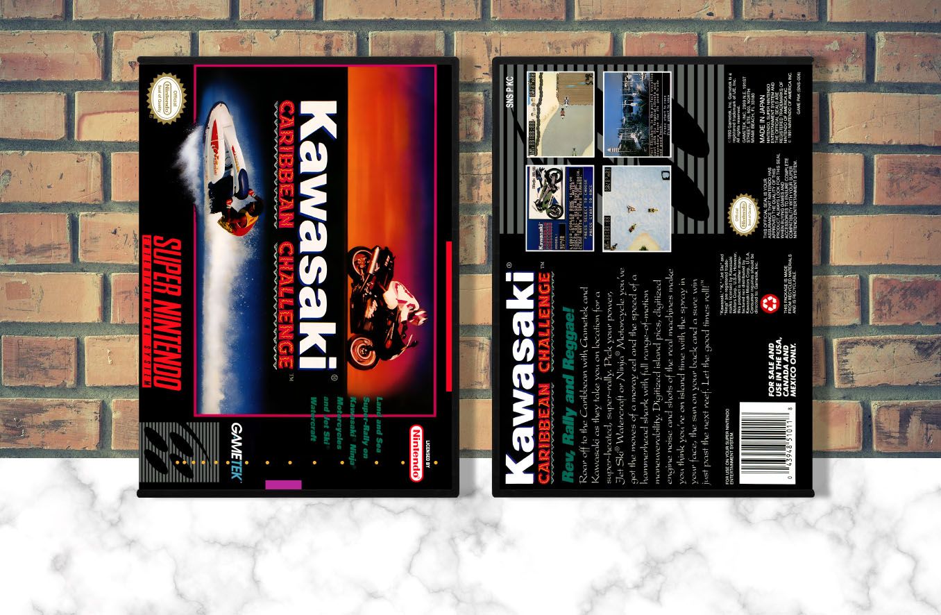 Kawasaki Caribbean Challenge, Case Color: DARK GREY (OEM DS CASE COLOR)