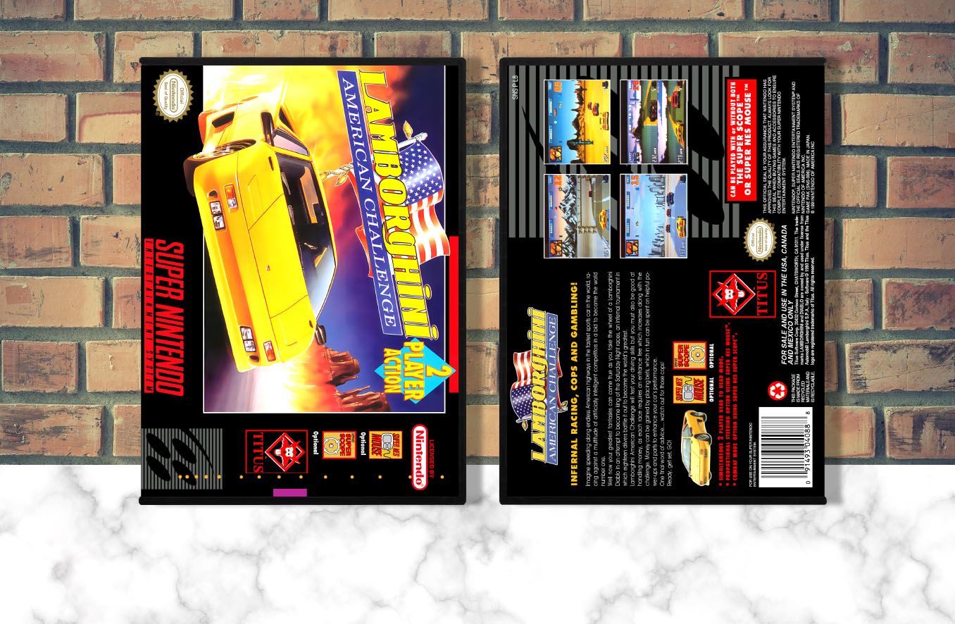 Lamborghini: American Challenge, Case Color: DARK GREY (OEM DS CASE COLOR)