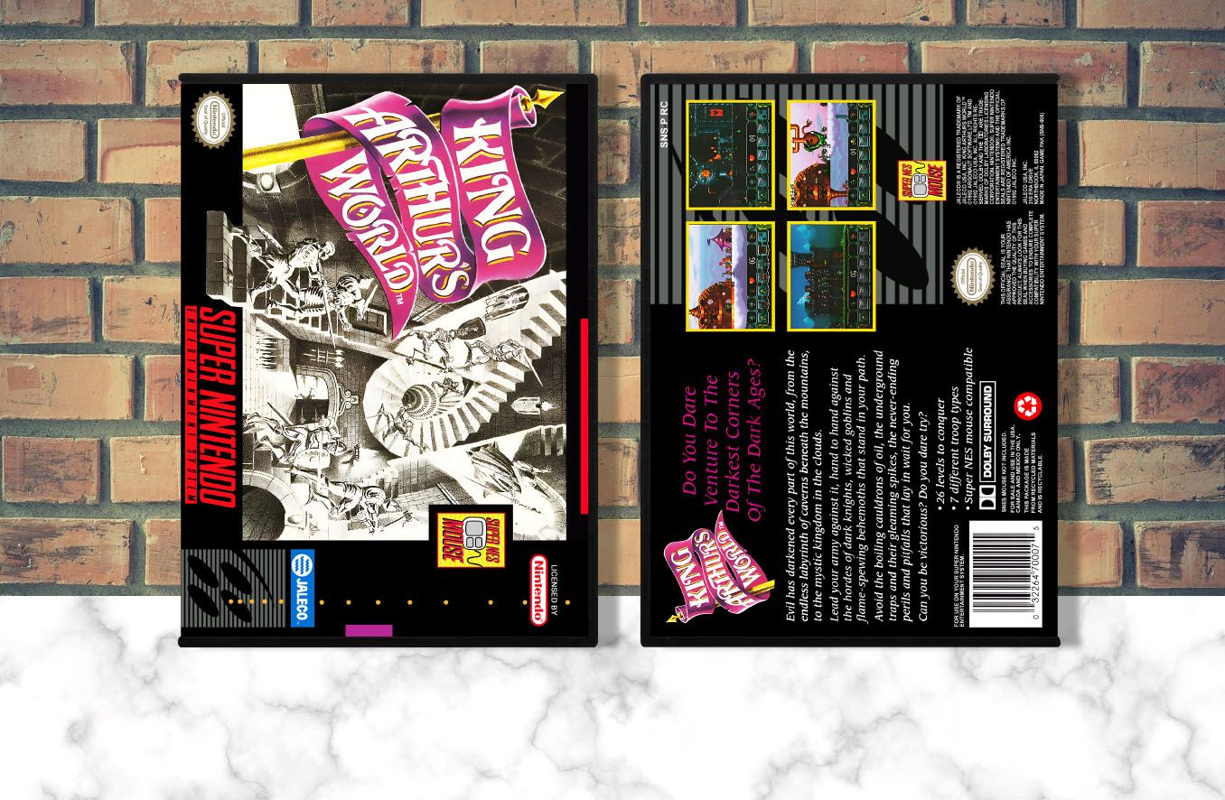 King Arthur&#39;s World, Case Color: DARK GREY (OEM DS CASE COLOR)