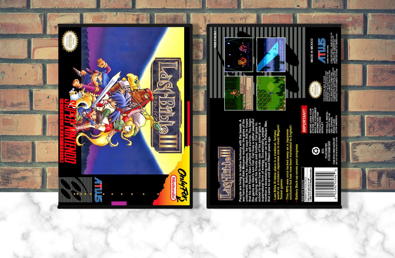 Last Bible III, Case Color: DARK GREY (OEM DS CASE COLOR)