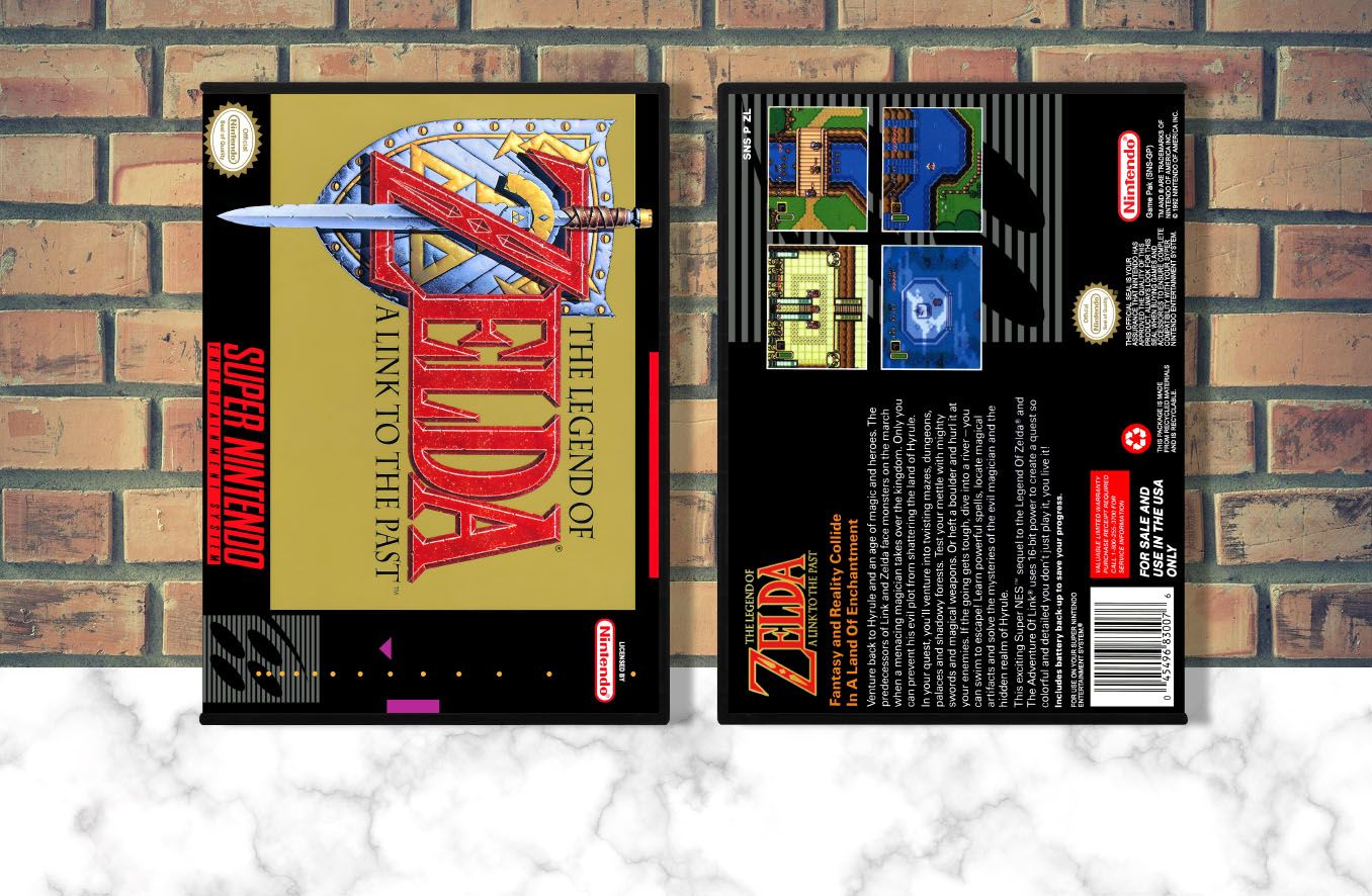 Legend of Zelda, The: A Link to the Past, Case Color: DARK GREY (OEM DS CASE COLOR)