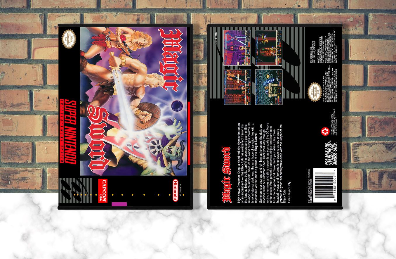 Magic Sword, Case Color: DARK GREY (OEM DS CASE COLOR)