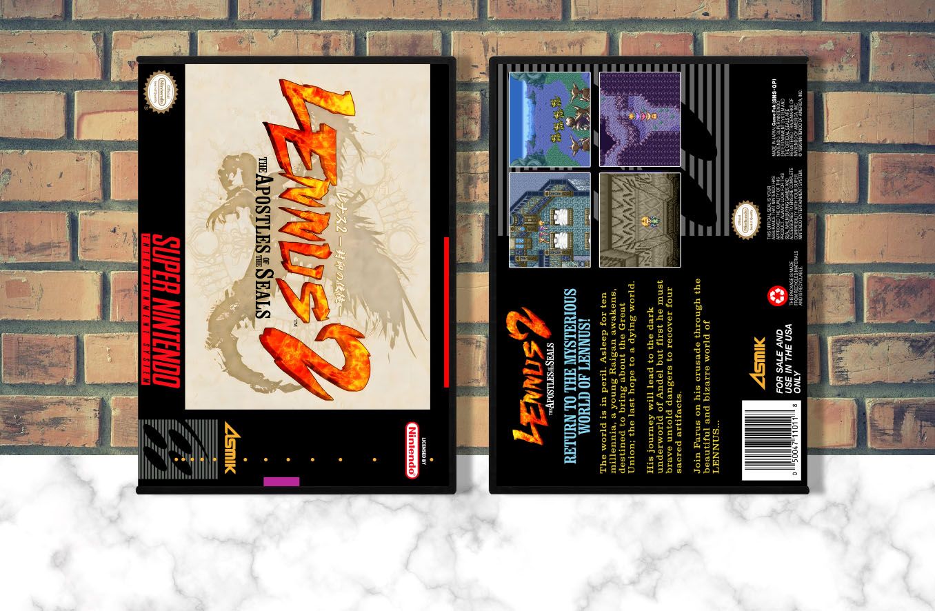 Lennus 2: The Apostles of the Seals, Case Color: DARK GREY (OEM DS CASE COLOR)