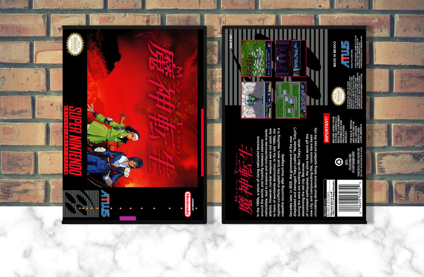 Majin Tensei, Case Color: DARK GREY (OEM DS CASE COLOR)