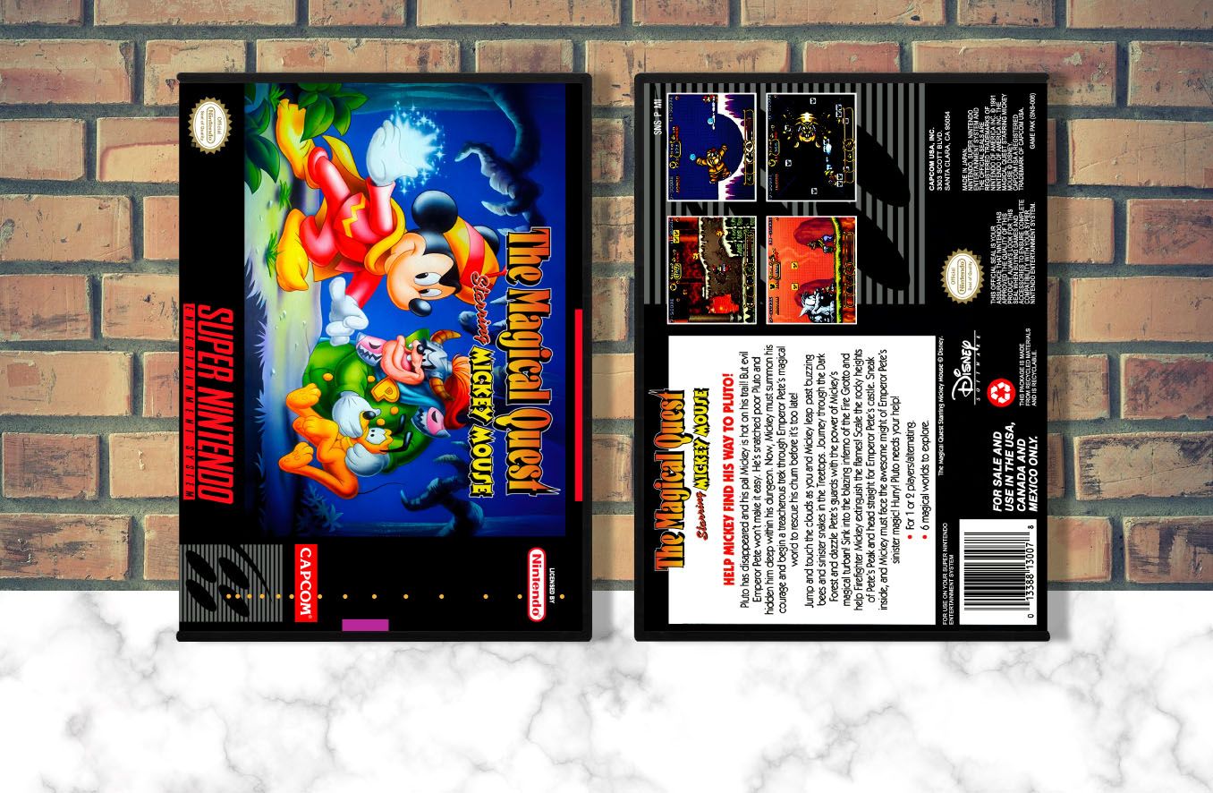 Magical Quest Starring Mickey Mouse, The, Case Color: DARK GREY (OEM DS CASE COLOR)