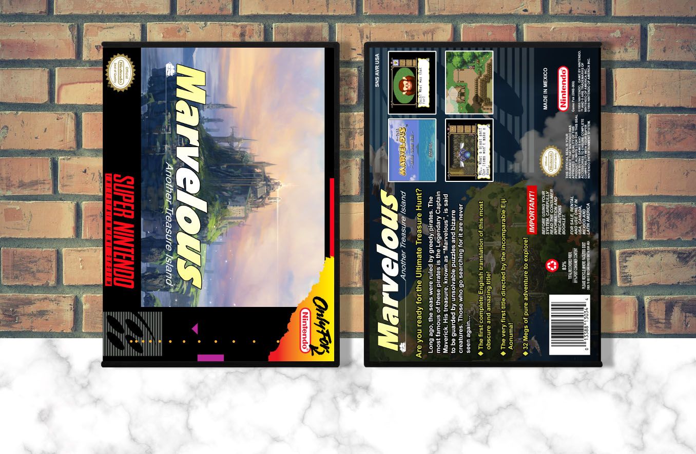 Marvelous Another Treasure Island, Case Color: DARK GREY (OEM DS CASE COLOR)