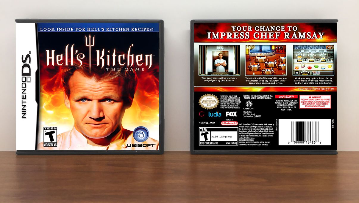 Hell&#39;s Kitchen, Case Color: DARK GREY (OEM DS CASE COLOR)