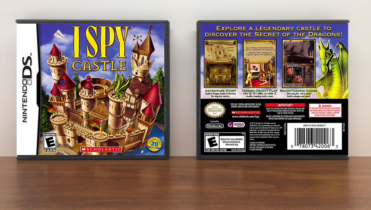 I Spy: Castle, Case Color: DARK GREY (OEM DS CASE COLOR)