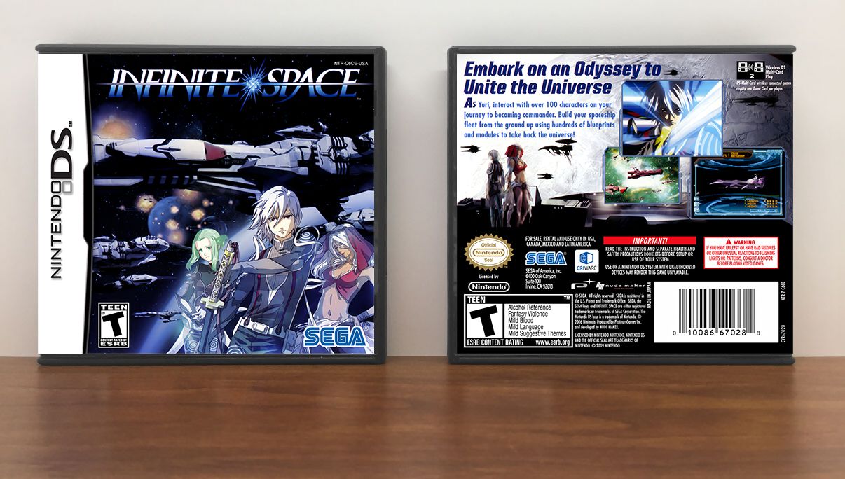 Infinite Space, Case Color: DARK GREY (OEM DS CASE COLOR)