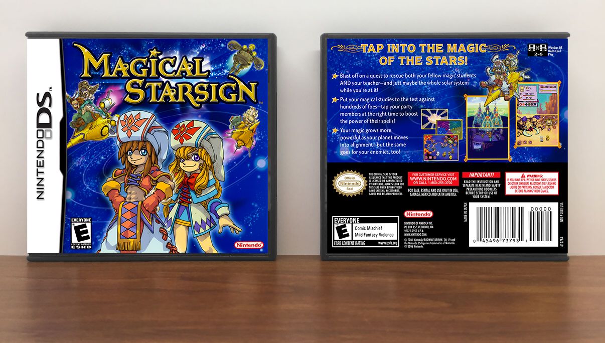 Magical Starsign, Case Color: DARK GREY (OEM DS CASE COLOR)