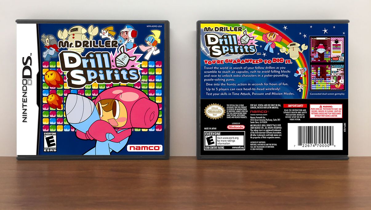 Mr. Driller Drill Spirits, Case Color: DARK GREY (OEM DS CASE COLOR)
