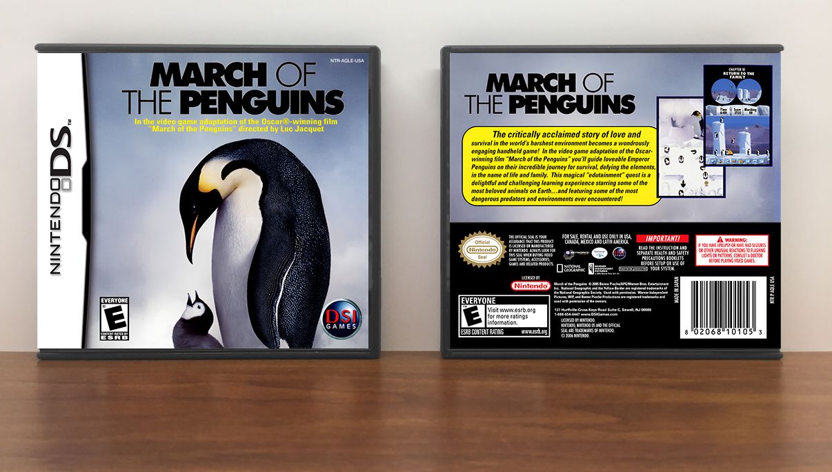 March of the Penguins, Case Color: DARK GREY (OEM DS CASE COLOR)