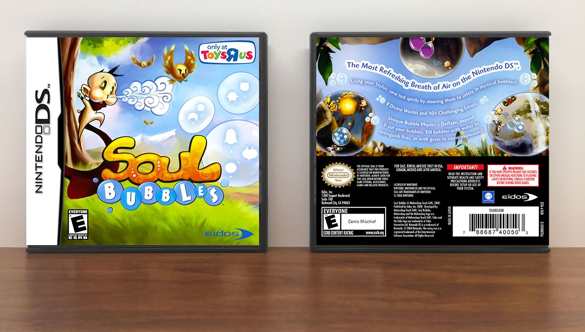 Soul Bubbles, Case Color: DARK GREY (OEM DS CASE COLOR)