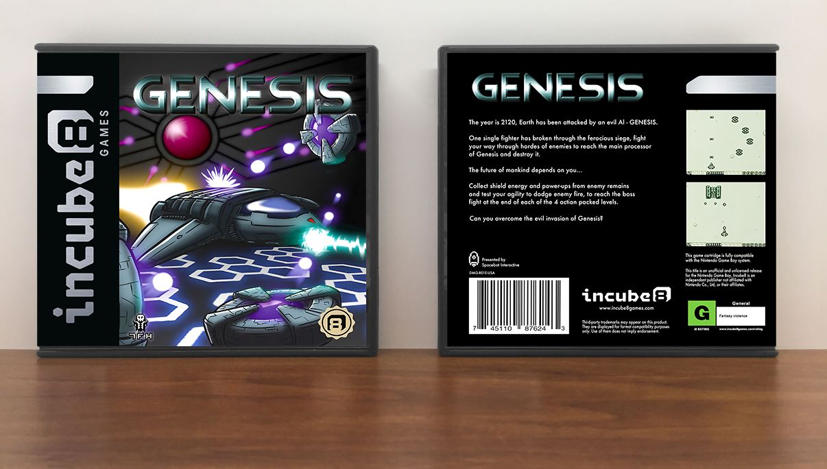 Genesis, Artwork Spine Color: Chrome