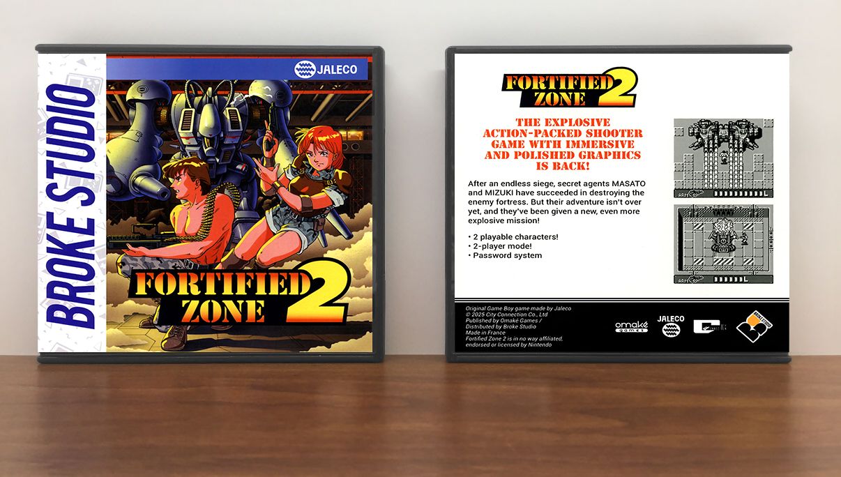 Fortified Zone 2, Artwork Spine Color: Chrome