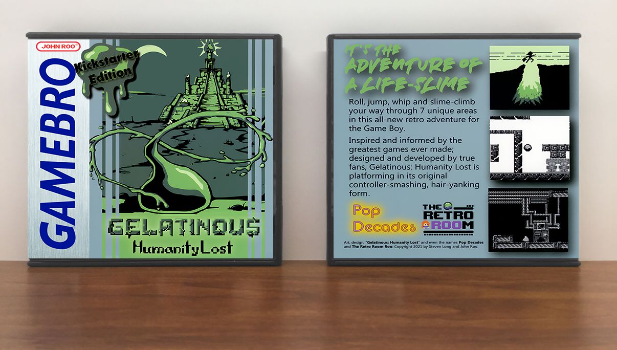 Gelatinous: Humanity Lost, Artwork Spine Color: Chrome