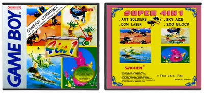 Sachen 007 - Super 4 in 1 -- Ant Soldier - Sky Ace - Dan Laser - Zoo Block