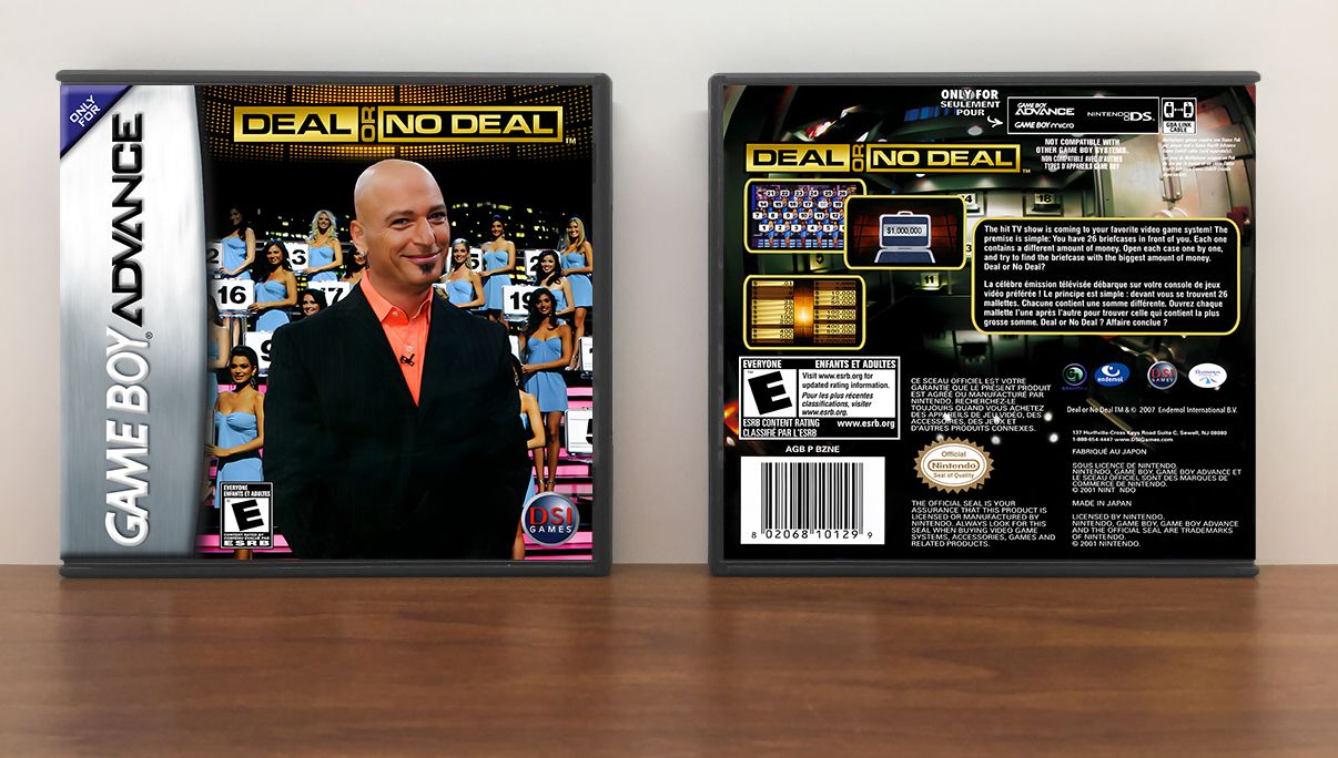 Deal or No Deal, Artwork Spine Color: Chrome