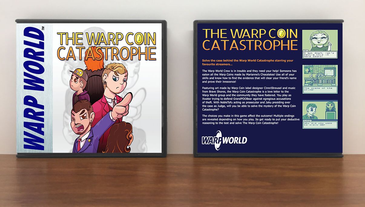 Warp Coin Catastrophe, The, Artwork Spine Color: Chrome