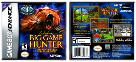 Cabela's Big Game Hunter: 2005 Adventures