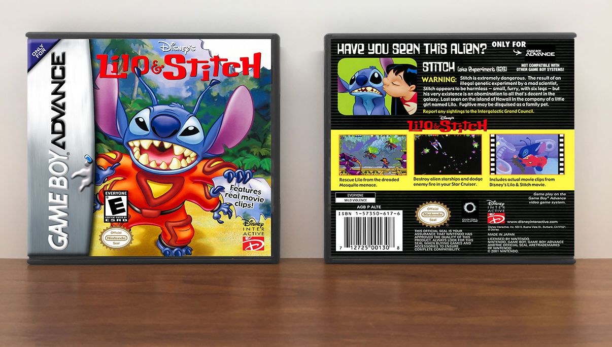 Disney's Lilo and Stitch, Artwork Spine Color: Chrome
