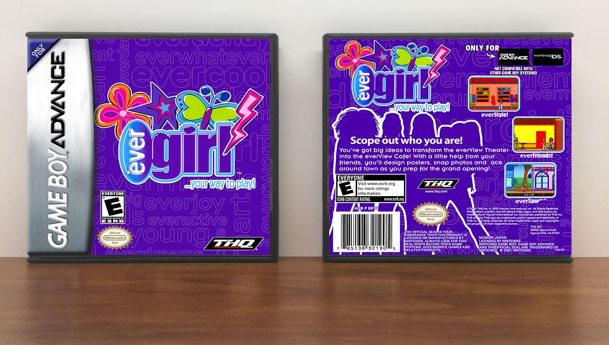 everGirl, Artwork Spine Color: Chrome