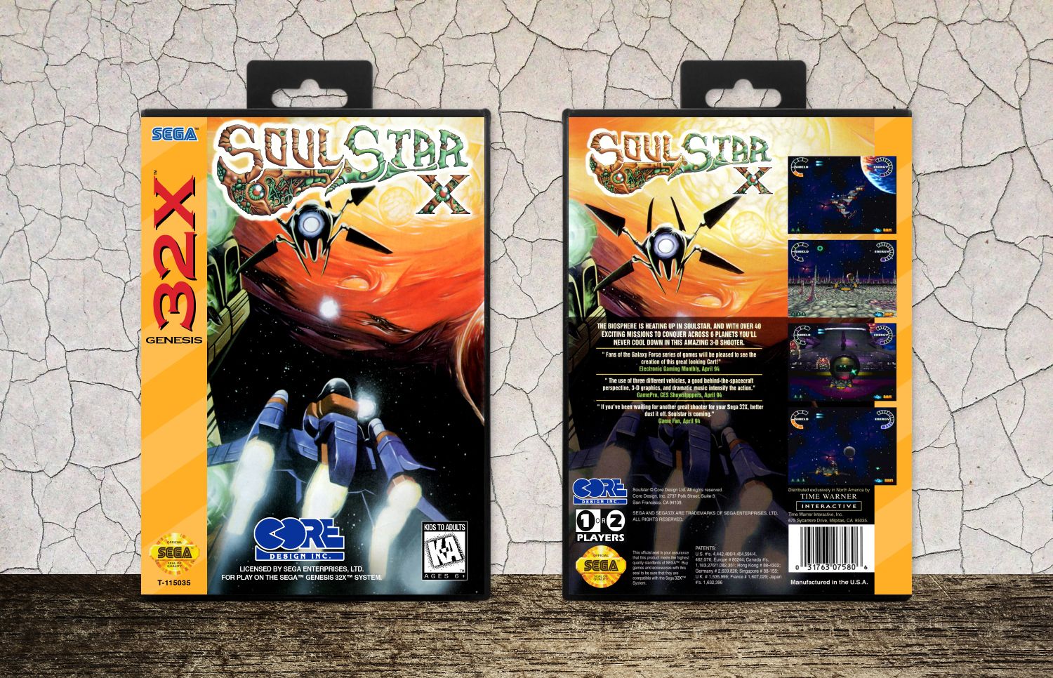 Soul Star X, Case Color: Black