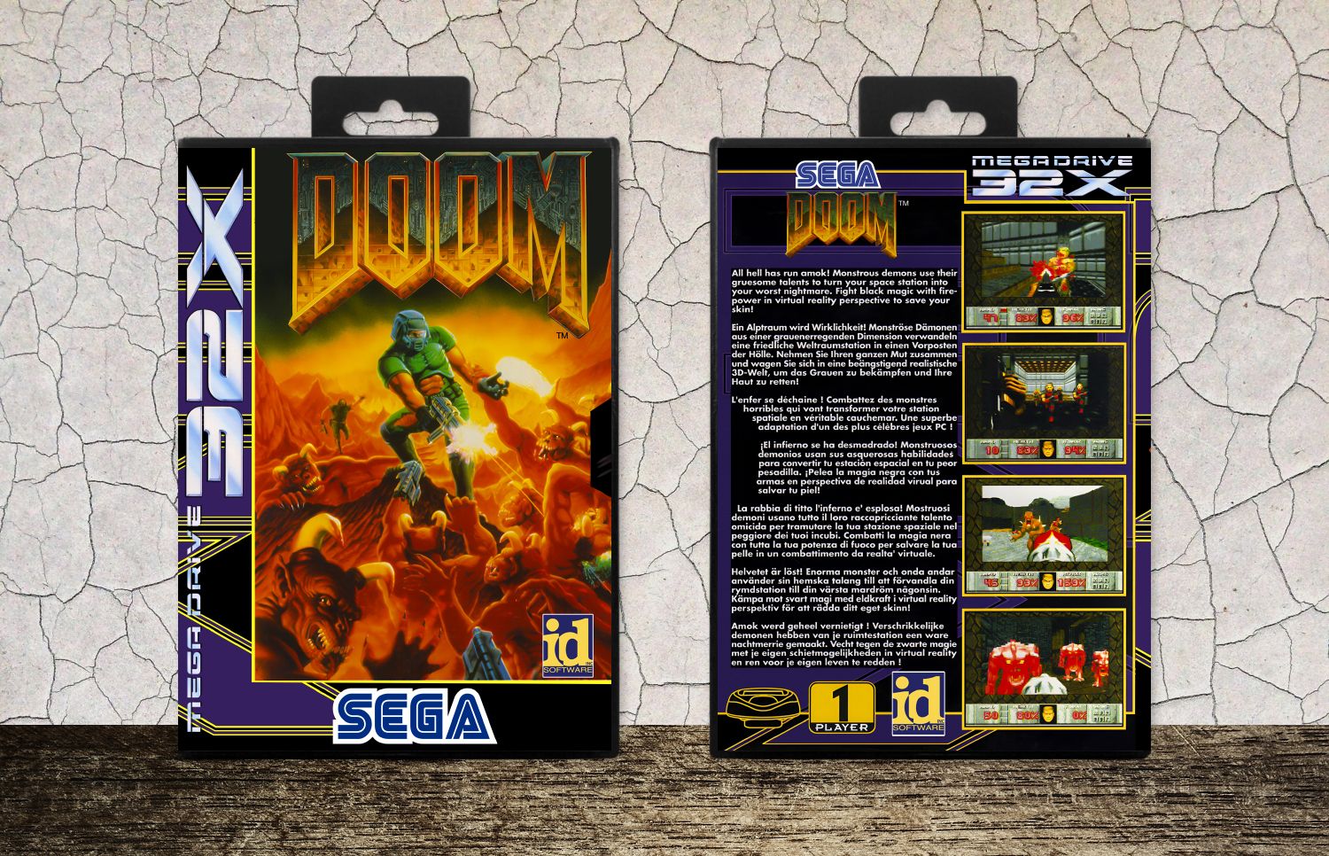 Doom (PAL), Case Color: Black