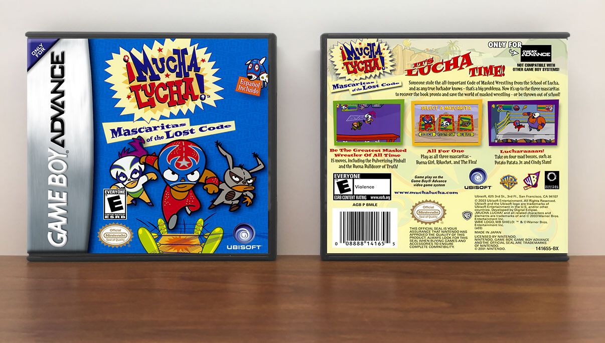 Mucha Lucha! Mascaritas of the Lost Code, Artwork Spine Color: Chrome