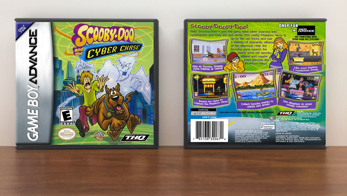Scooby-Doo and the Cyber Chase, Artwork Spine Color: Chrome