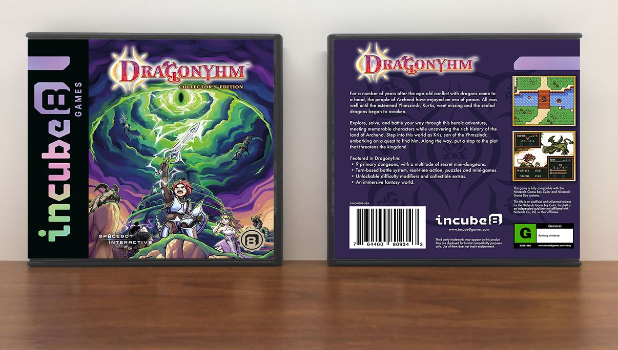Dragonyhm: Collector&#39;s Edition, Artwork Spine Color: Chrome