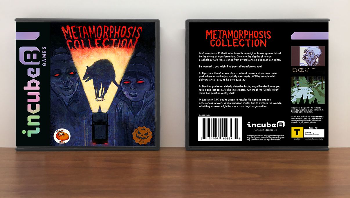 Metamorphosis Collection, Artwork Spine Color: Chrome