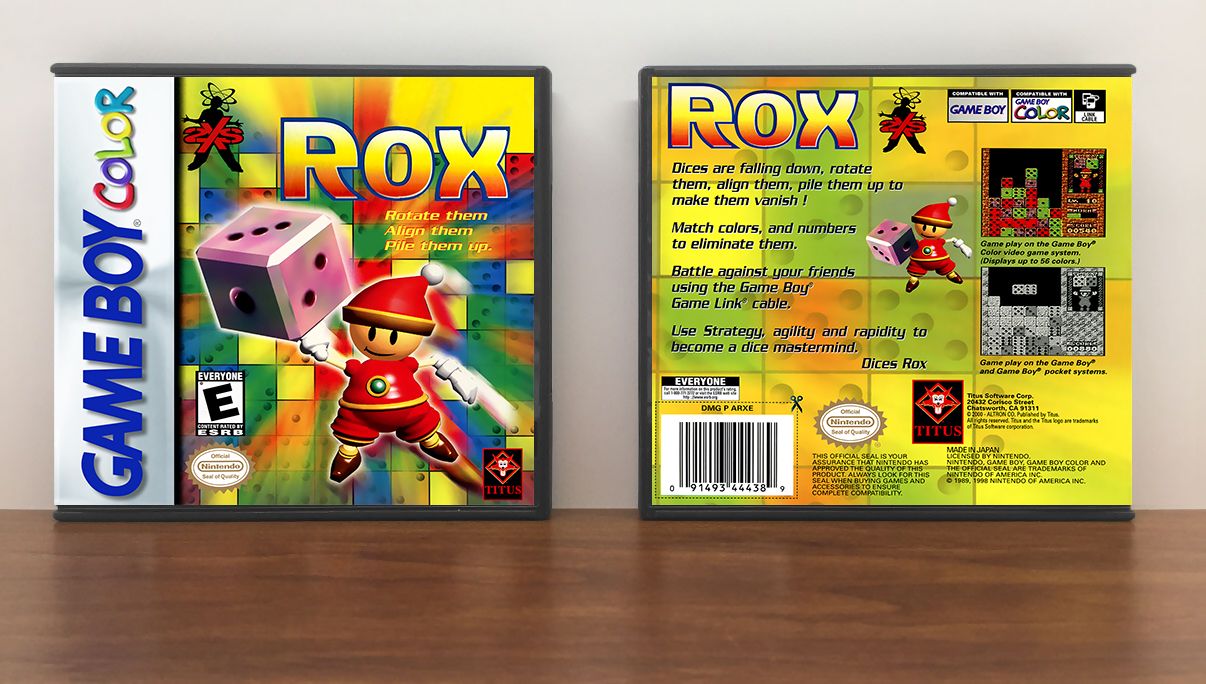 Rox, Artwork Spine Color: Chrome