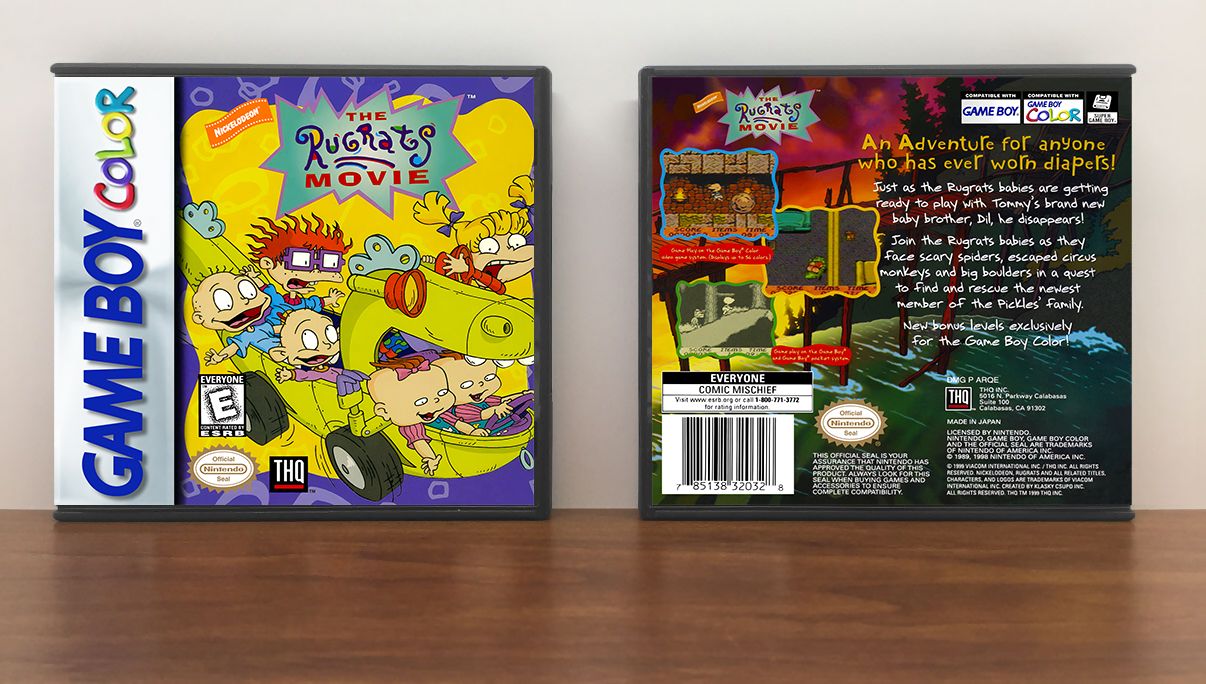 Rugrats Movie, The, Artwork Spine Color: Chrome
