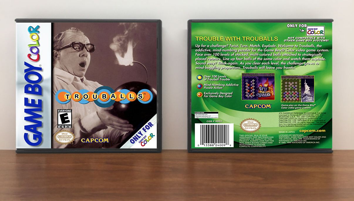 Trouballs, Artwork Spine Color: Chrome