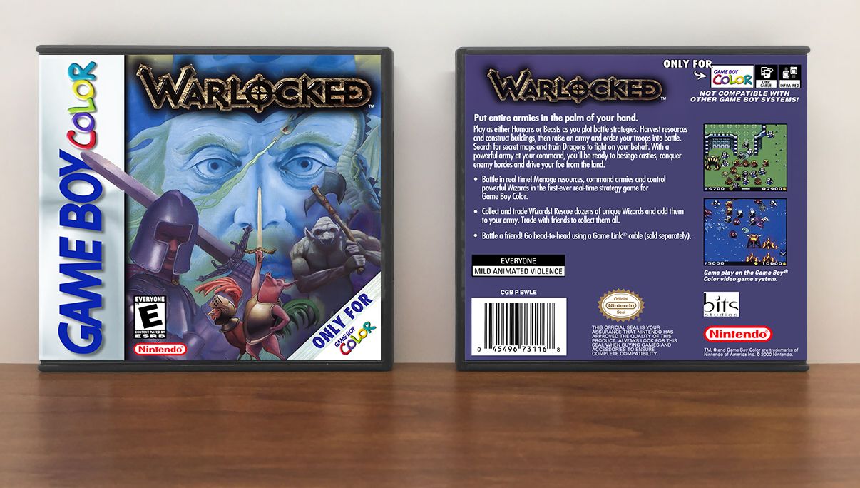 Warlocked, Artwork Spine Color: Chrome
