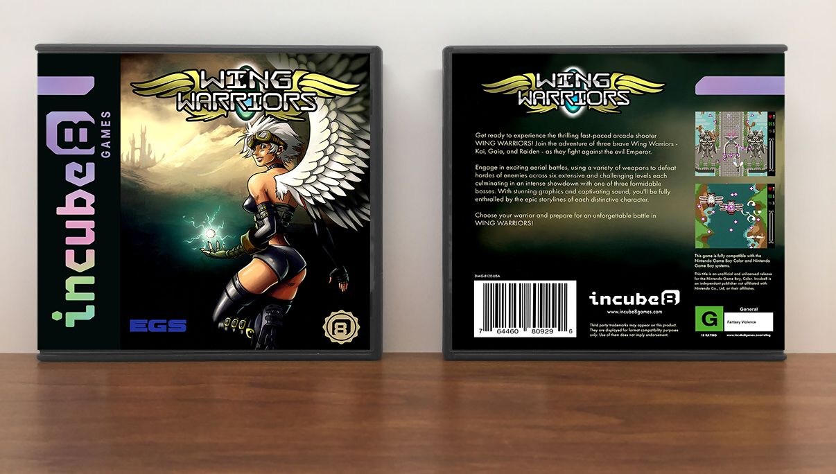 Wing Warriors, Artwork Spine Color: Chrome