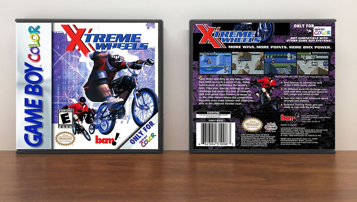 Xtreme Wheels, Artwork Spine Color: Chrome