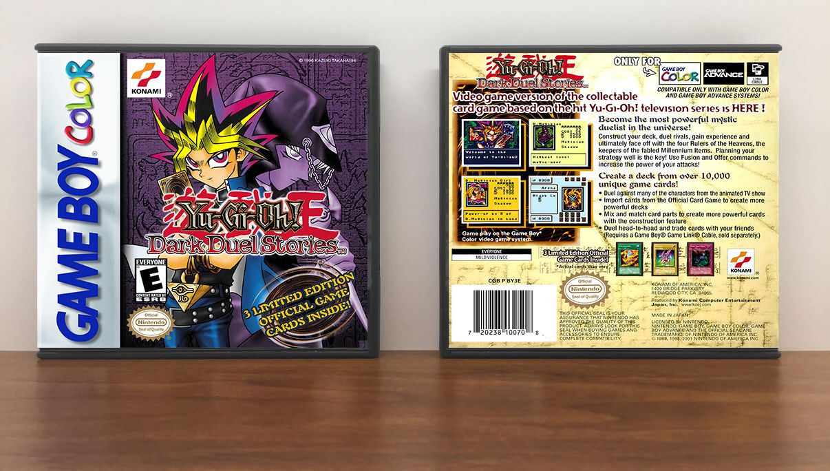 Yu-Gi-Oh! Dark Duel Stories, Artwork Spine Color: Chrome
