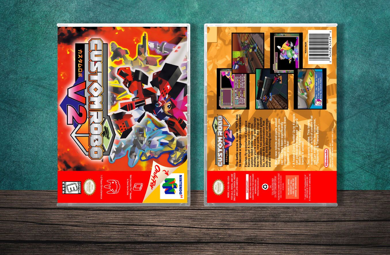 Custom Robo V2, Case Color: CLEAR (Transparent)