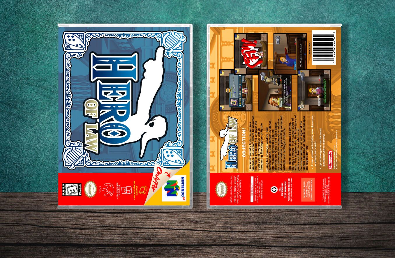 Legend of Zelda: Hero of Law, The, Case Color: CLEAR (Transparent)