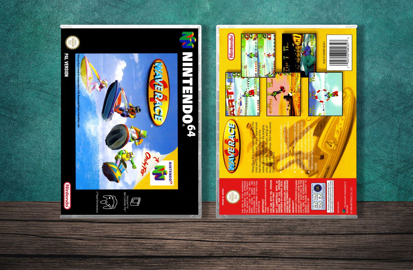 Wave Race 64 (PAL), Case Color: CLEAR (Transparent)