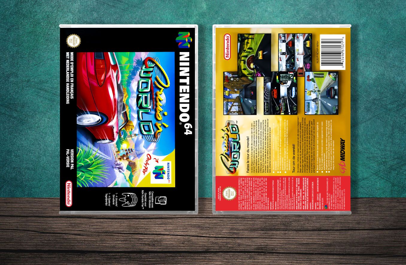 Cruis 'n World (PAL), Case Color: CLEAR (Transparent)